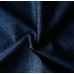 Jeansstoff mit Lurex - dunkel blau
