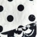 Baumwolle Kleiderstoff mit Stickerei