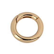 Ring Karabiner 18 mm - gold